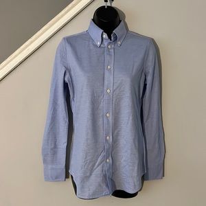 Polo by Ralph Lauren Light Blue Oxford Button-Down Blouse
